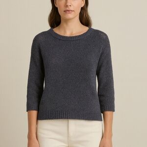 PART TWO BLUE KNIT PULL SIZE X SMALL